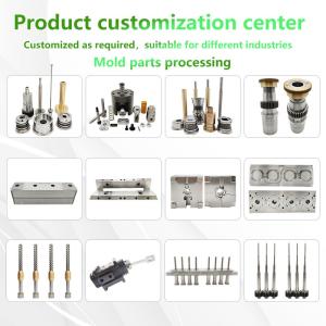 Precision Mold Metal Machined Parts Antirust Nitriding Surface