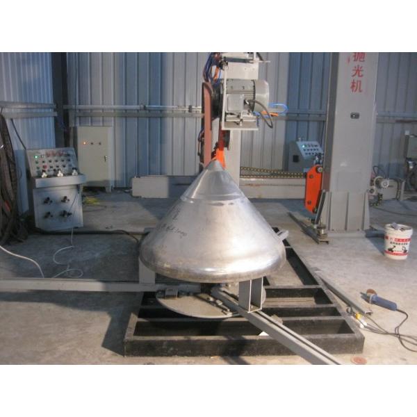 Seal Head Automatic Polishing Machine Easy Operate For Pharmacy / Beverage