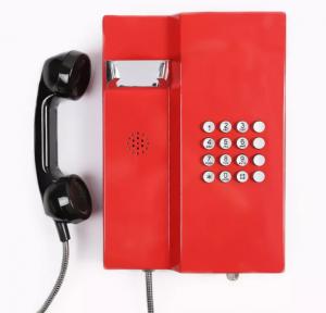 China Stainless Steel Inmate Telephone For Jail And Prison , Wall Mounted IP Phone on sale