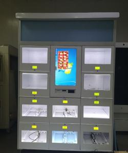 China 10 SKU Cabinet Hot Food Vending Machines OEM ODM For Vegetables / Fruits on sale