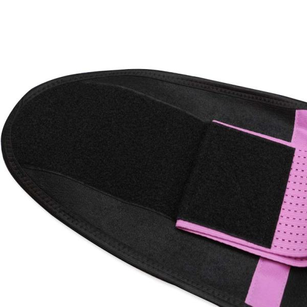 Custom Purple Solid Waist Trainer Corset Neoprene Sweat Belt For Fat Loss