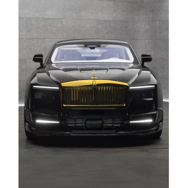 Spectre Rolls Royce Wide Body Kit MSY Style Front Lip Diffuser Spoiler Hood
