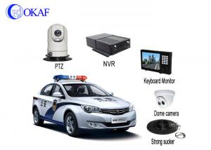 China 4G Police Car IR Auto Tracking PTZ Camera / Security Camera With Powerful Magnet Mount wholesale