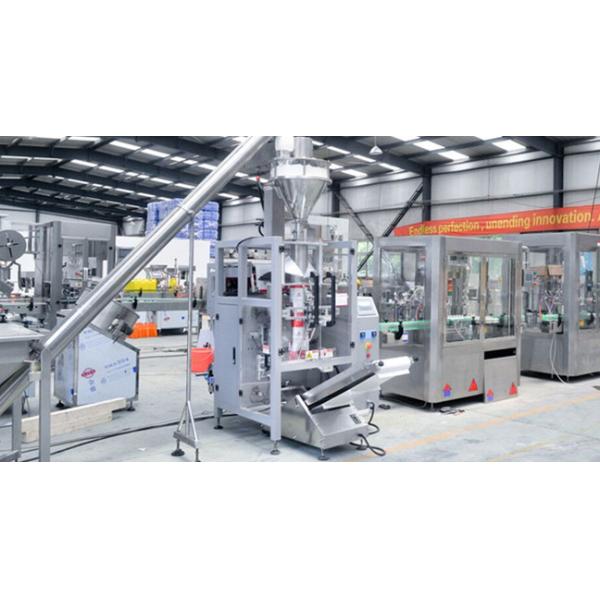 Screw Capping Automatic Water Filling Machine For Bottle Syrup Filling 20-70 bottles/min