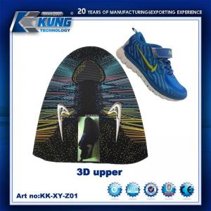 China Waterproof 3D Sport Shoes Upper , Men Sport Shoes Breathable Upper wholesale