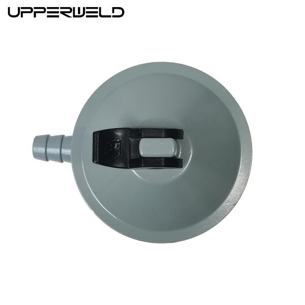 Grey Iraqi Model LPG Valve with Adjustable Regulator and H.51-11mm Outlet Connection