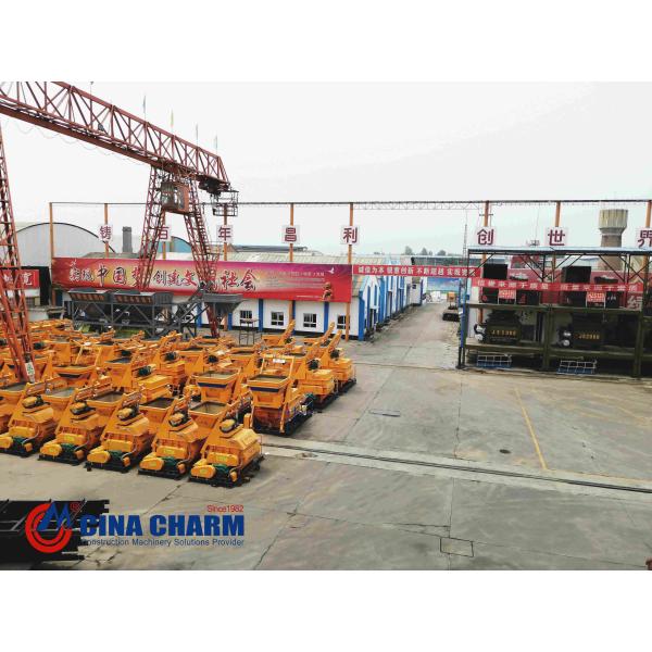 Self Loading Metering JZC350 Concrete Mixer 15m3/H Hopper Mixture Machine
