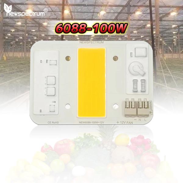 100W High Power LED COB Chip Aluminum Material AC85-265V Input Voltage