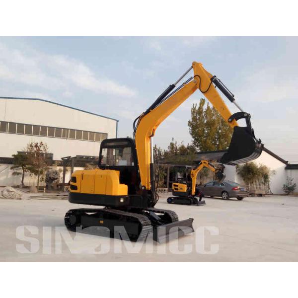 SINOMICC JIAHE JH75 crawler excavator to US market,with bucket 0.35m3,with kawasaki main pump