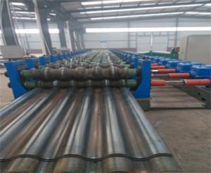 China Corrugated Steel Culvert Plate Cold Roll Forming Machine Heavy Duty 381 X 140mm on sale