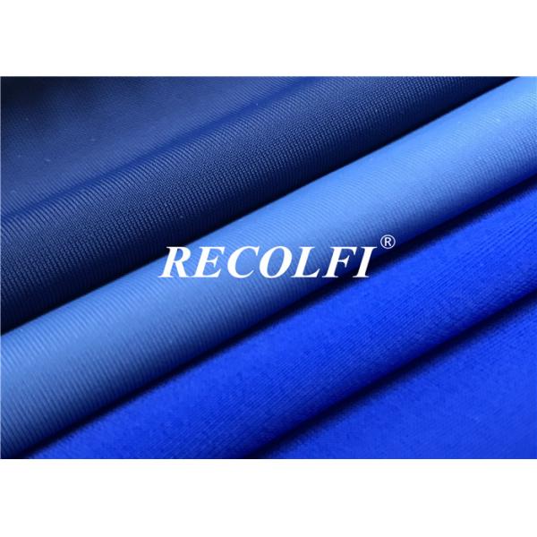Italian Warp Knitting Recycled Spandex Fabric With High Colorfastness