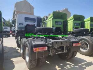 China 40T 420hp Sinotruk Tractor Truck With 1000L Oil Tank wholesale