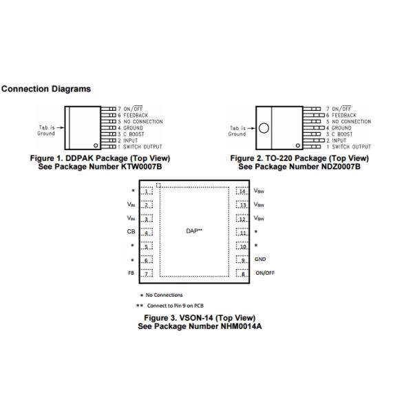 LM2676SX-5.0 SIMPLE SWITCHER High Efficiency 3A Step-Down Voltage Regulator