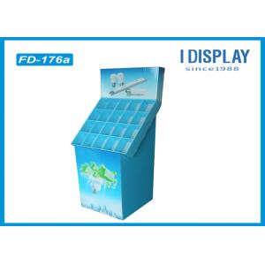 China LED Bulbs Cardboard Corrugated Floor Stand Display Retail 300*360*1323 Mm wholesale
