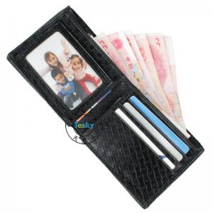 RFID Blocking PU Leather Wallet for Men - Excellent Travel Bifold - Credit Card Protector