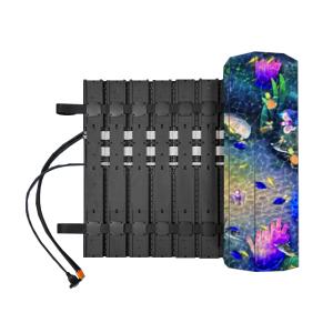 Buy cheap P0.78/P0.95/P1.25/P1.56/P1.95/P2.6/p3.91 SculptStone Roller Led Screen 17mm from wholesalers