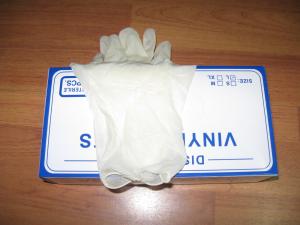 China AQL1.5 PVC Disposable Hand Gloves,Powder Free Vinyl Medical Gloves wholesale