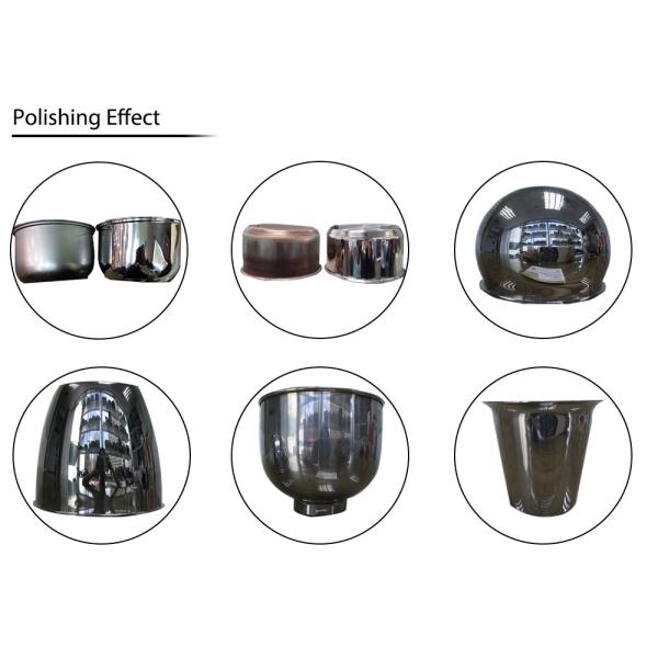 Professional automatic ss cookware pot polishing machine