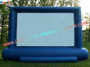 China Professional Projection Inflatable Movie Home Theater Screens , Backyard Cinema wholesale
