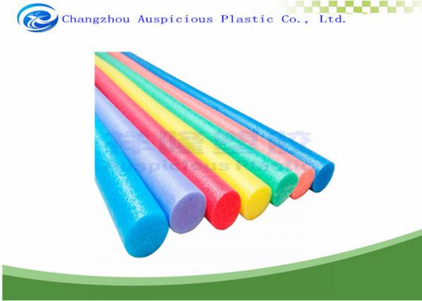 Quality Solid Core Swimming Pool Foam Noodle Floats , Assorted Colors Foam Water Noodles for sale