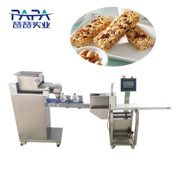 Papa Small P301 Nougat Candy Bar Cutting Machine / Mini Crunch Bar Making