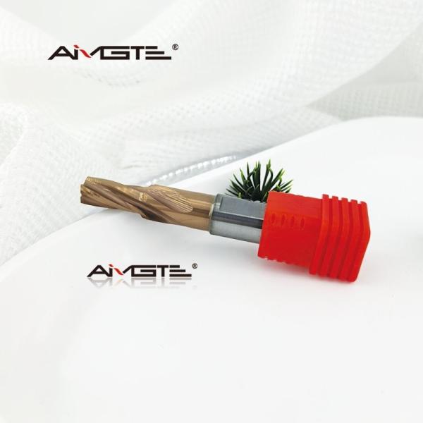 8.44mm 4 Flute Step Reamer with AlTiSiN Coating Precision Carbide Step Drill for Hardened Steel Stainless Alloys CNC Machining Tool