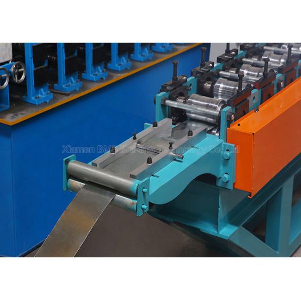 Full Automatic Roller Shutter Door Roll Forming Machine With Hydraulic Cutter