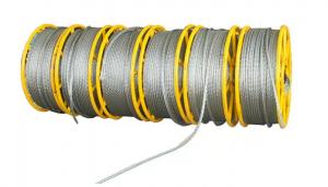 China Anti Twist Hexagon 30mm Galvanized Steel Cable Braided Pilot Wire on sale
