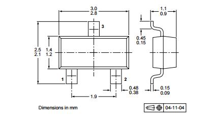 PMBD914 high power Single high speed switching diode 100 V repetitive peak reverse voltage