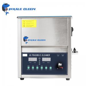 China Blue Whale 6.5L Ultrasonic Jewelry Cleaning Machine 20-80C Concave Surface wholesale