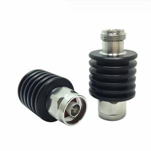 China rf fixed attenuator DC-3GHz 50Ohm 10w rf NM/NM N male to female 10dB Attenuator wholesale