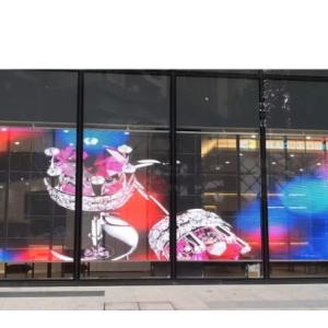China 3D Ultra-Clear Transparent LED Display Screen 5mm Smart Control Perfect for Outdoor and Indoor Advertising Screen on sale
