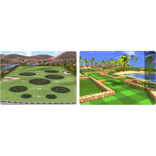 Professional Virtual Indoor Golf Simulator Projection ROHS