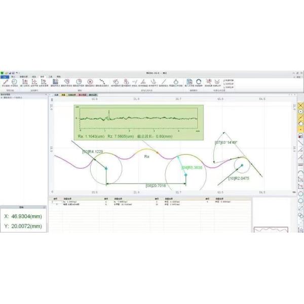 High-Precision Roughness and Contour Tester with Digital Sensor