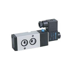 China Normally Closed Pneumatic Solenoid Valve 4V100 ~ 400 Series 5 / 2 Way Threaded on sale