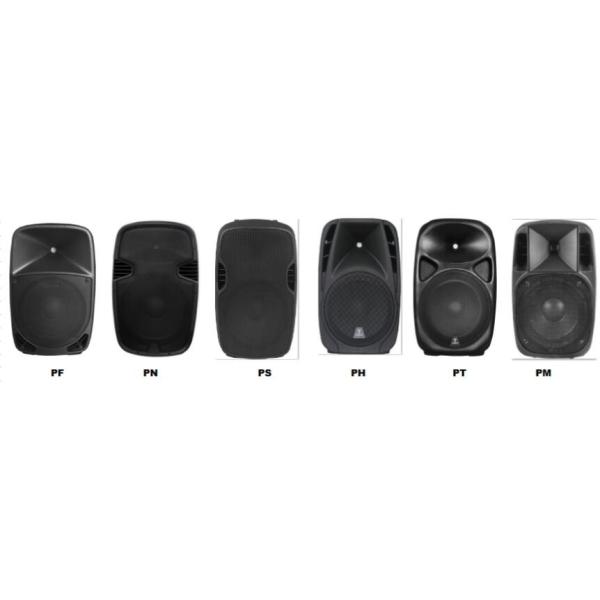 Active Speaker System DJ trolley battery with VHF Wireless Microphones