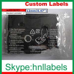 China Black on Red Label Tape Compatible for Brother TZ-431 TZe-431 P-Touch 8m wholesale