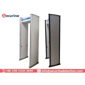 8 Distinct Pinpoint Zones Airport Security Metal Detectors , Full Body Metal