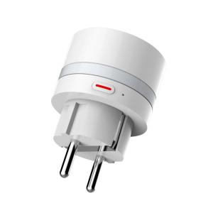 China EU Standard WIFI Smart Plug Support TUYA APP With Led Light And Power Measure Computation wholesale
