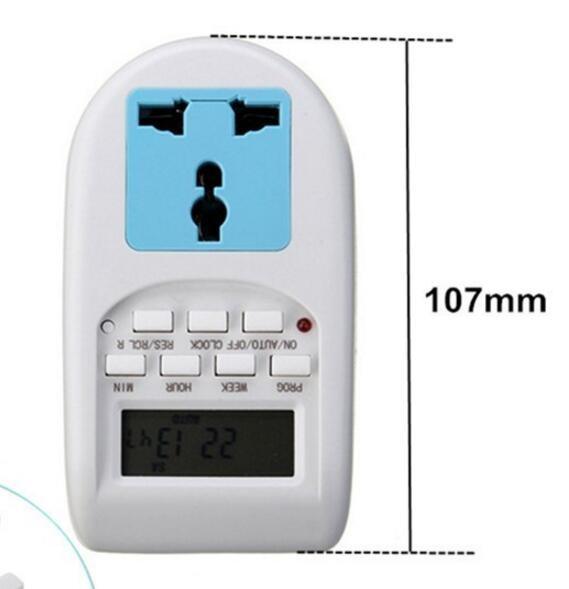 Quality 24 Hours UK/EU Plug Wholesale Energy Saving Timer Programmable Electronic Timer Socket Digital Timer for sale