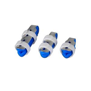 China Metal Finger Support Splints Padded Stabilizer Soft Foam Interior And Loop Straps Adult Child wholesale