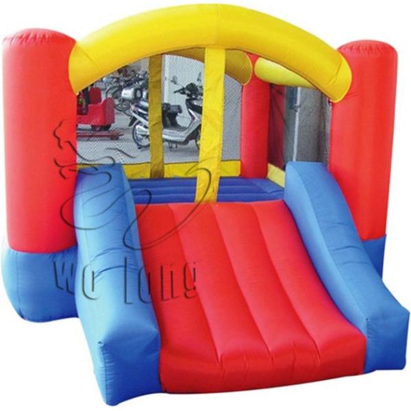 hot kid inflatable bounce with slide