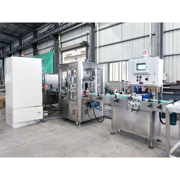 250-500ml Fully Automatic Small Bottle Filling Machine with SS304/SS316 Construction and 1000-2000 BPH Speed