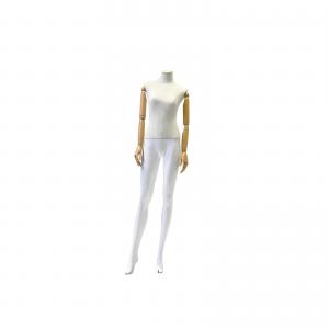 China White Headless Female Mannequin With Natural Body Curves Displaying Clothing on sale