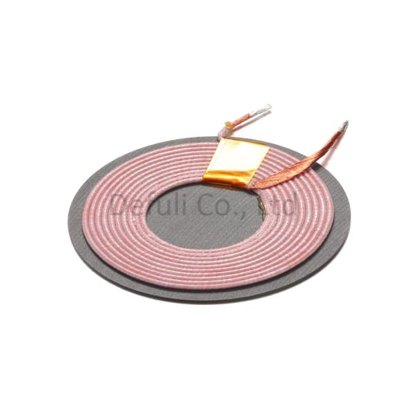 Mobile Phone Induction Coil Wireless Charging Round Shape Self Bonding Wire