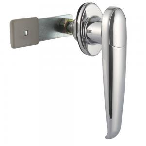 China Bright Polishing L Shape Door Lock Antitheft Electronic Cabinet Lock on sale