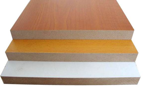 Standard Size Veneered MDF Panels / Construction Flooring MDF Wood Panelling