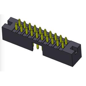 500V AC/DC Box Header 2mm Dual Row Stright Dip Type H=5.60mm