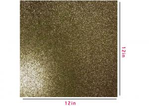 China Festival KTV Wall Decor Gold Glitter Construction Paper Custom Sizes And Patterns on sale