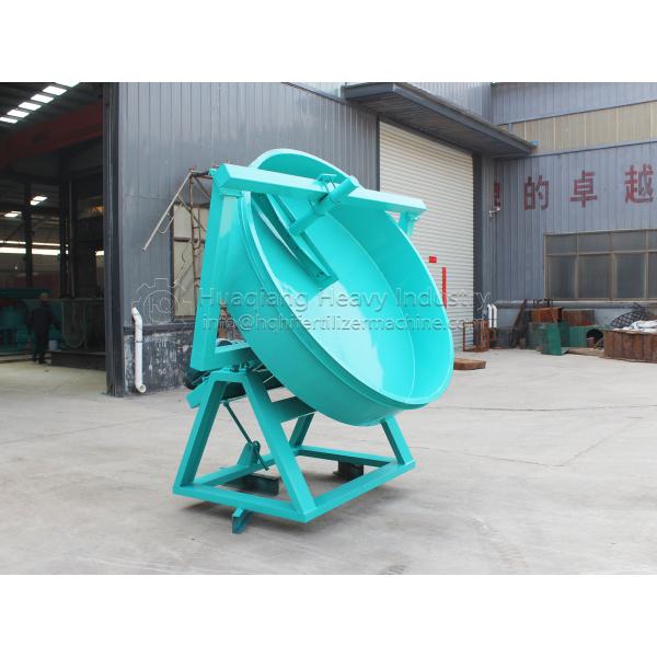Chicken Manure Organic Fertilizer Disk / Pan Granulator Machine